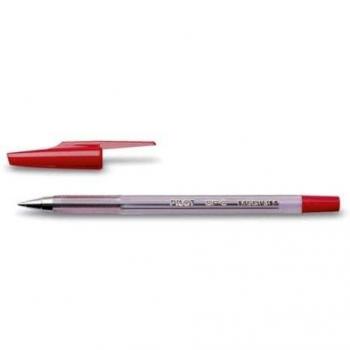 Stylo bille Pilot BP-S pointe moyenne Rouge