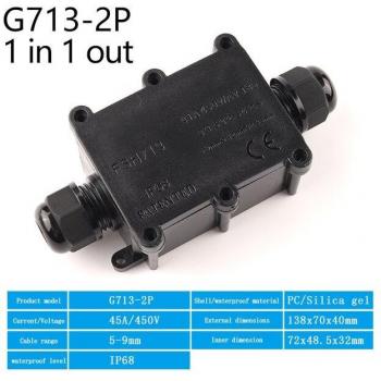 5 Way Outdoor Waterproof IP68 Electrical Cable Junction Box