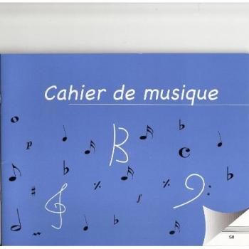 Cahier De Musique 8 Portees