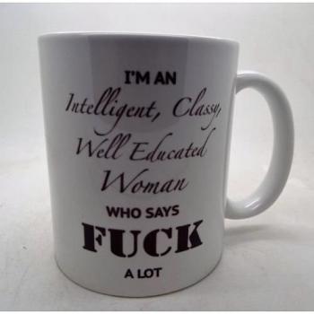 Refined Educated Women's Curse Coffee Cup