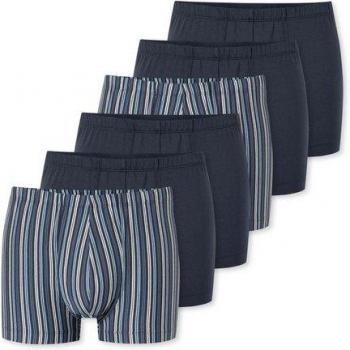 Schiesser Cotton Boxer 6‑Pack – Männer, 95% Baumwolle, 5% Elastan