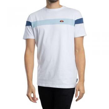 Camiseta Ellesse Caserio Blanco y Azul Claro Talla L