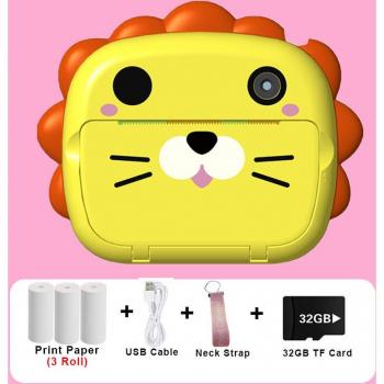 Cámara de Impresión Instantánea para Niños con WIFI y Pantalla de 2,4