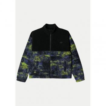 4F Sportliche Fleecejacke Loose Fit