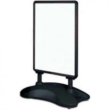 SECO Budget Double-sided Forecourt Sign A0 Black