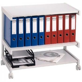 Bürowagen 3 Böden grau