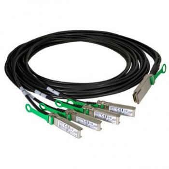 Intel XXV4DACBL2M Cavo Twinax QSFP28 a SFP28 2m – Verde