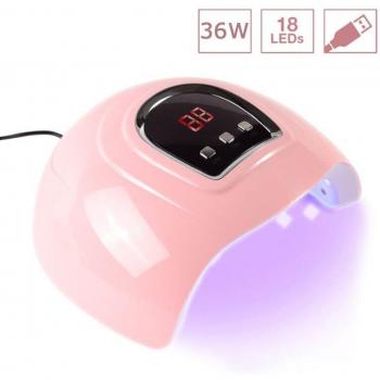 Lampe de manucure UV LED 180W avec affichage LCD