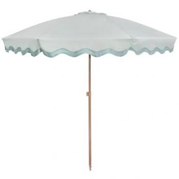 Flamingueo Parasol de Jardín Azul – 220×225 cm con UPF 50+