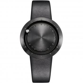 LAVARO ABACUS Analog‑Uhr – Gebürstetes Edelstahl