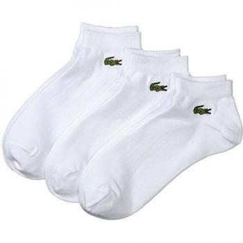 Lacoste Sport Herren RA1163 Sportsocken, Weiß (Blanc/Blanc-Blanc)