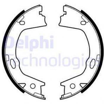 Delphi LS2153 Brake Shoes for Drum and Parking Brake