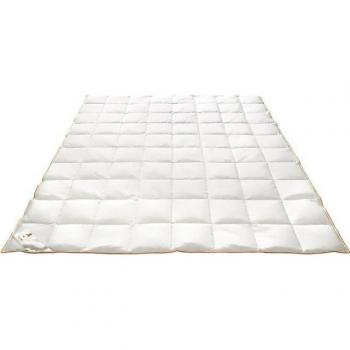 Frau Holle Daunenbettdecke Ava – leicht, 200 × 200 cm, 90 % Entendaunen / 10 % Entenfedern