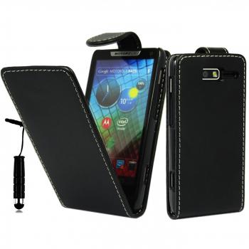 Razr ProFlip Black Leather Case