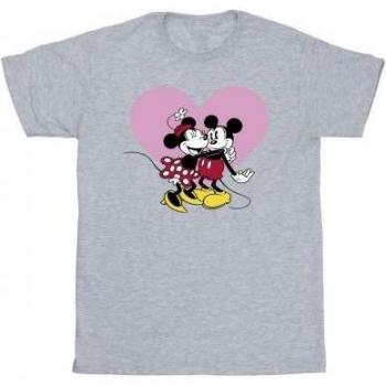 Mickey Mouse Love Languages Cotton Tee for Girls