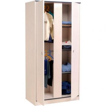 Parisot Jugendzimmer-Set Smoozy – 4‑Teile‑Set mit Stauraumbett, Nachttisch, Kleiderschrank und Schreibtisch (flexibel zusammenstellbar)