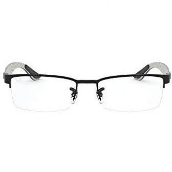 Ray-Ban Tech RX8412 Carbon Fibre 2503 52 Lentes Recetadas Para Hombre Negros