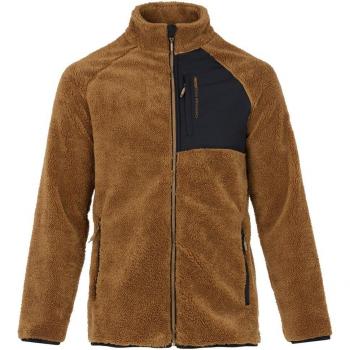 Protest Herren Fleecejacke Prtramond Größe XL braun