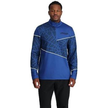 Manica Lunga Spyder Vital Half Zip Blue Electric L