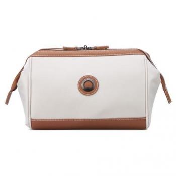 Delsey Paris Chatelet Air 2.0 Necessaire Branco/Castanho Escuro