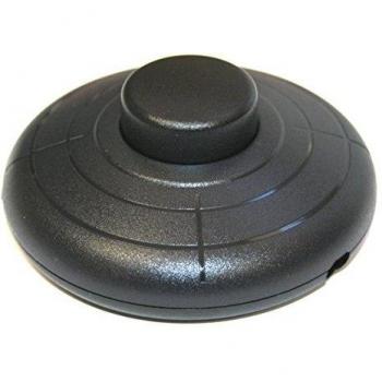 Pulsador de Suelo Negro 2A/250V
