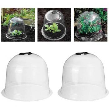 Couvercle de cloche pour germination de graines, 10 pouces, 6 pièces