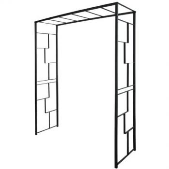 Pérgola de acero epóxico 155x50x198 cm