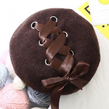 Girls' Vintage Wool Beret