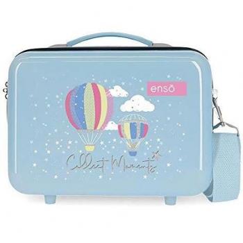 Enso Collect Moments Neceser Adaptable Azul 29x21x15 cm