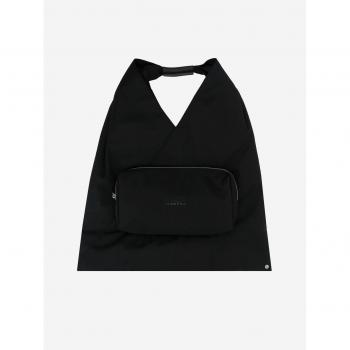 Sac à main de poche noir MM6 Maison Margiela pour femme