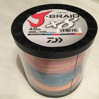 Daiwa Jbraid 8 Braid 1500 Multicolor 0.280 mm – Código 5696
