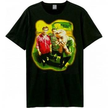 Unisex Green Day Rebel Mugshot Tee – Size Small, Black