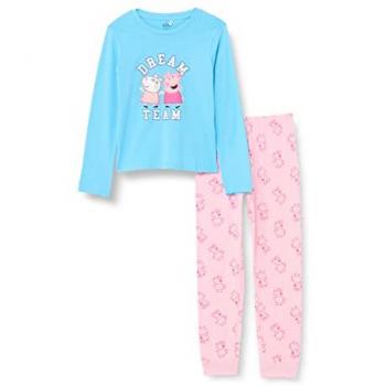 Peppa Pig Barnpyjamas i Ljusblå Färg