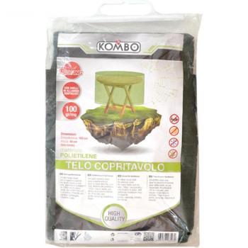 Cover Tavolo Rotondo Resistenti Anelli 163 x 48 cm