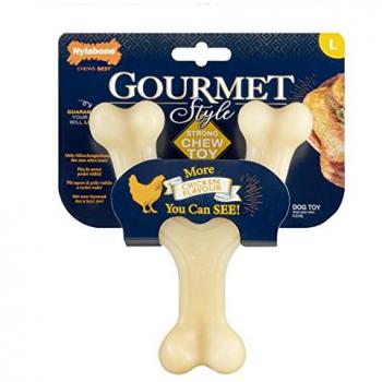 Hueso Gourmet Nylabone Pollo para perros