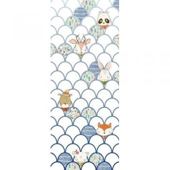 Papier Peint Horizon Junior – Panneau Shelly Blanc