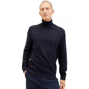 Tom Tailor Herren Pullover Rollkragen Dunkelblau L