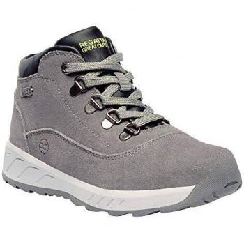 Regatta Unisex-Kinder Grimshaw Suede Mid Junior Trekkingstiefel, Grau
