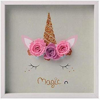 BigBuy Home Wanddeko – Buntes Bild 21 x21 cm, 2 cm Dicke
