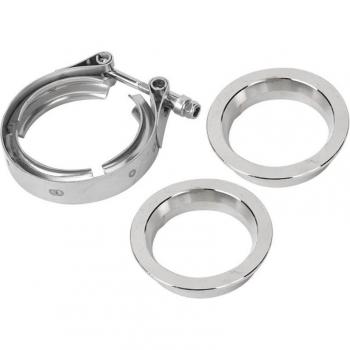 Collier de serrage inox pour tuyau d'échappement 51 mm