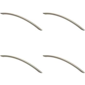 Satin Nickel Loop‑Style Bow Cabinet Pulls – 4‑Pack, 256 mm
