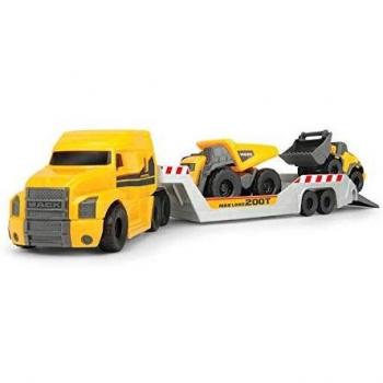 Trio Dickie Toys Volvo : Camion, Remorque & Benne