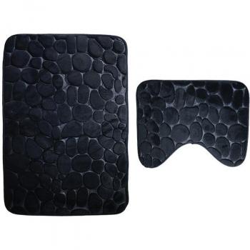 Kopfstein Design WC Teppich 2er Set
