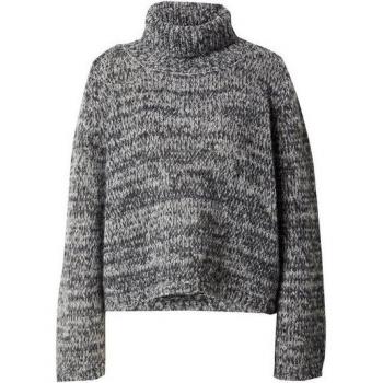 Nanna Roll Neck Pullover Anthrazit für Damen L