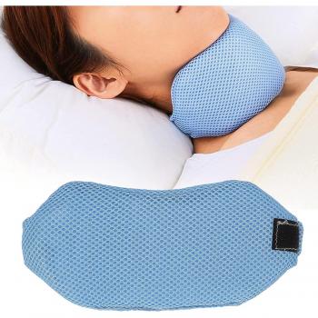 Dispositif anti-ronflement avec sangle de menton