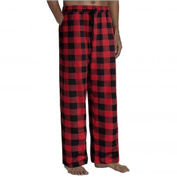 Pantalones de Cuadros para Hombre con Banda Ajustable