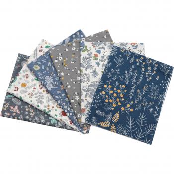 Tissus de patchwork en coton sergé floral