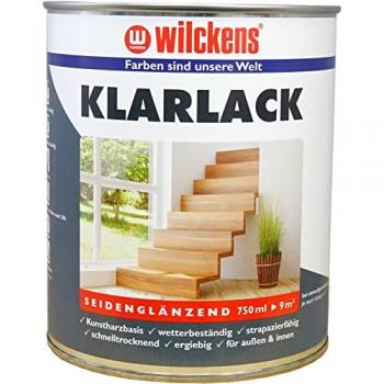 Wilckens Farben Gmbh Klarlack transparent seidenglänzend 750 ml