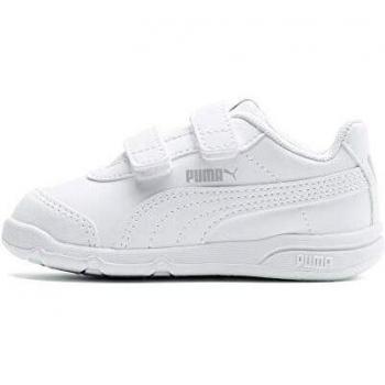Puma Stepfleex 2 SL VE V Inf Unisex Sneakers, Weiß, 4 EU