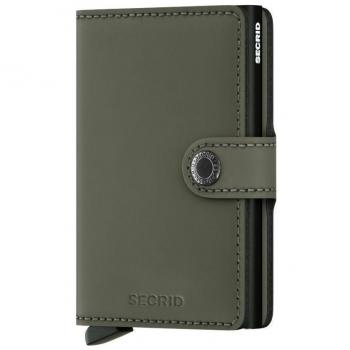 Secrid Matte Green Miniwallet RFID Kartenetui